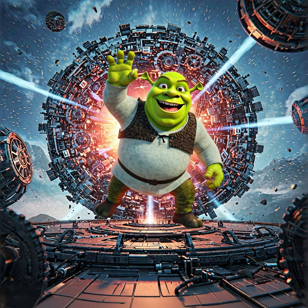 Shrek's Powerful Gear 5 Transformation