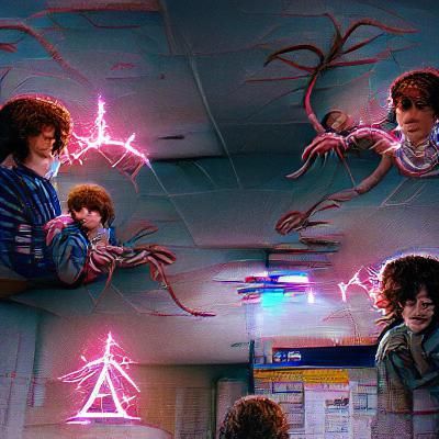 AI Interpretation of Stranger Things