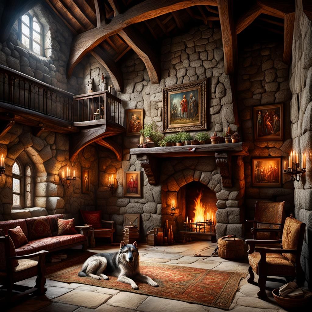 The castle of Roderick, Earl of Dunbrough circa 1245.