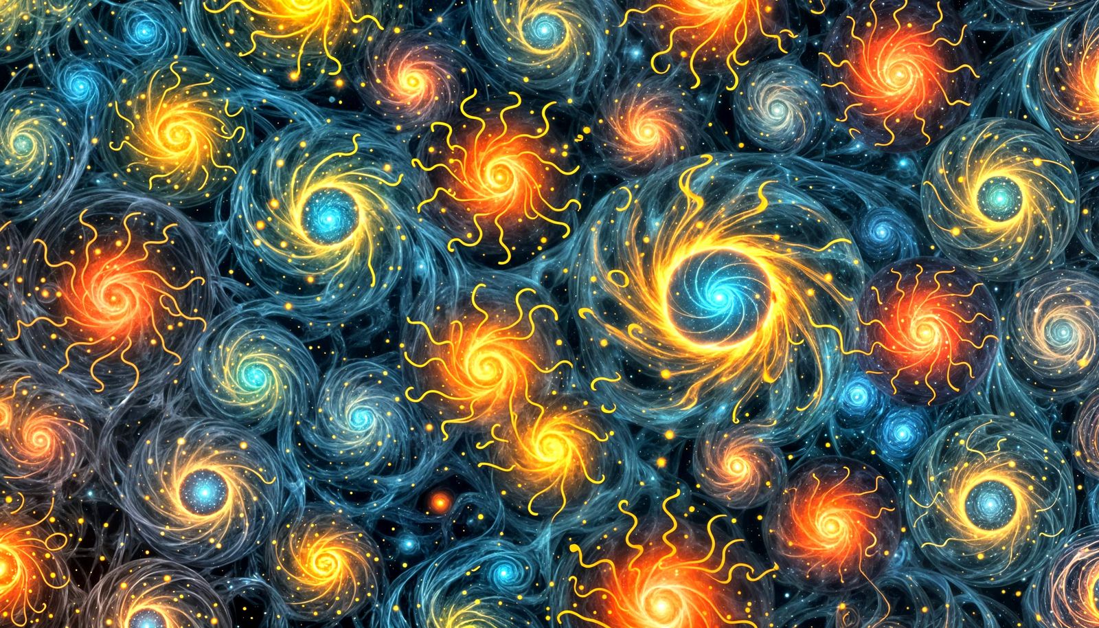 Pleiades Star Cluster in Holographic Cosmic Illustration