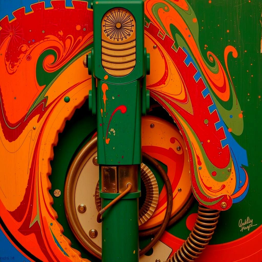 Dynamic Vortex of Twisting and Spinning Motion