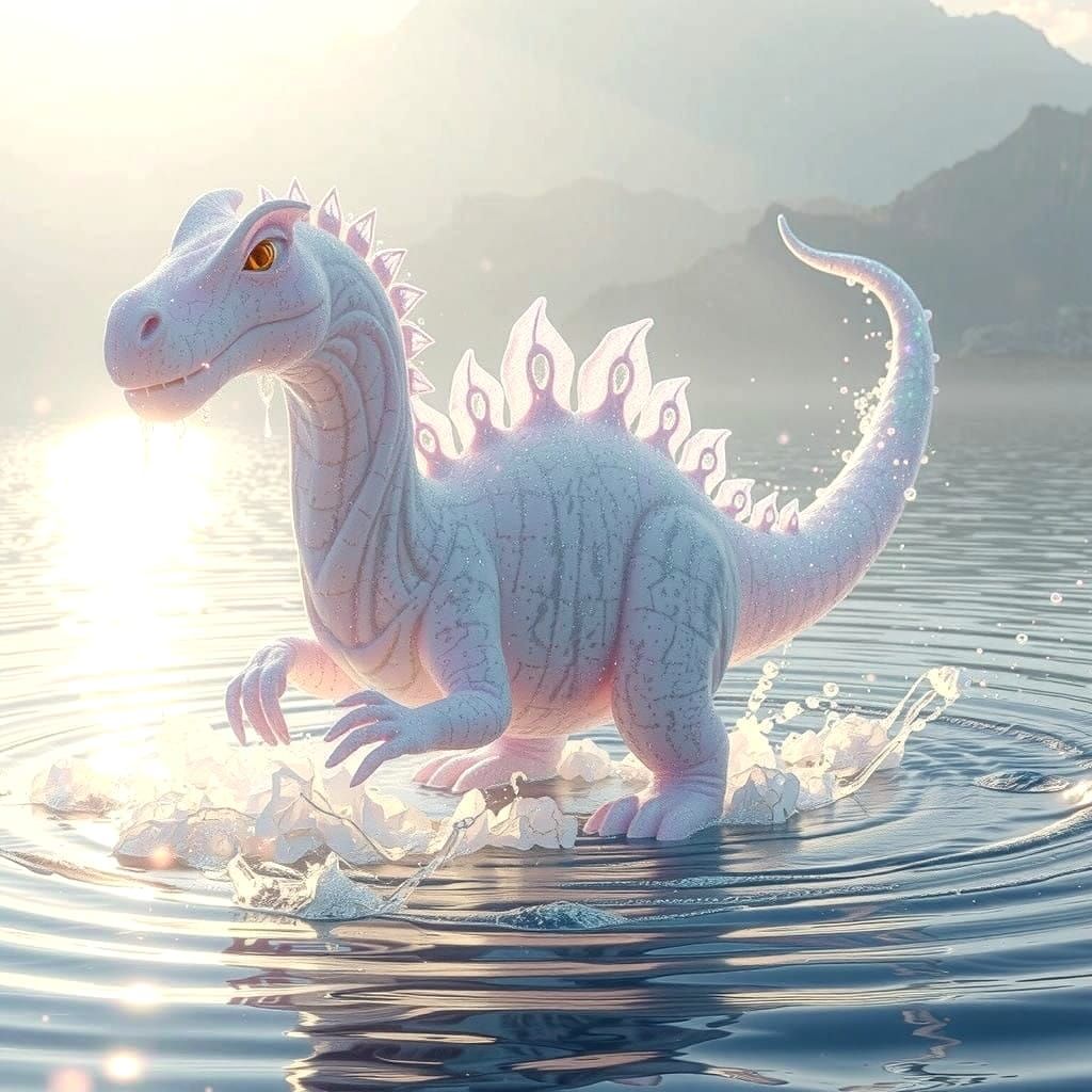 Dinosaur from Ice Age lives! Ice-Saurus!