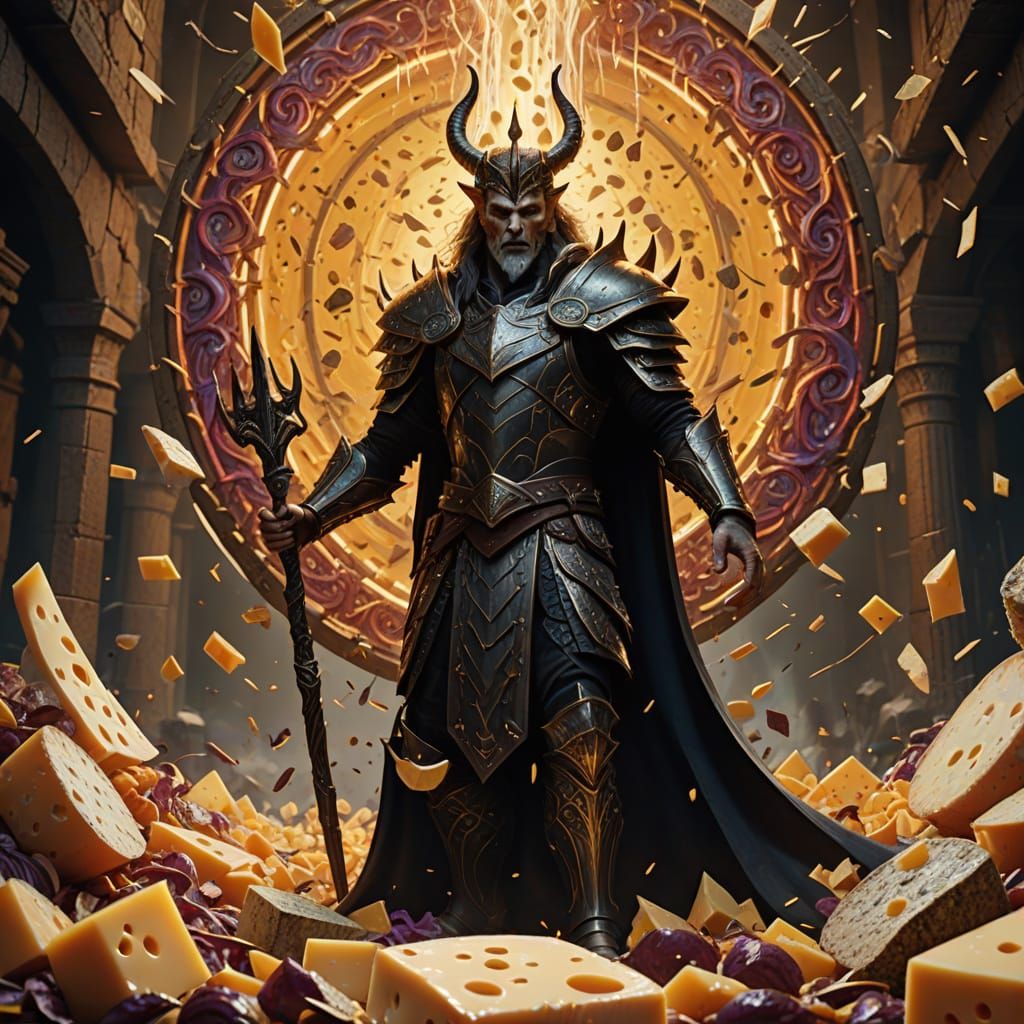 Sheogorath Triumphs in Whimsical Cheese Wonderland