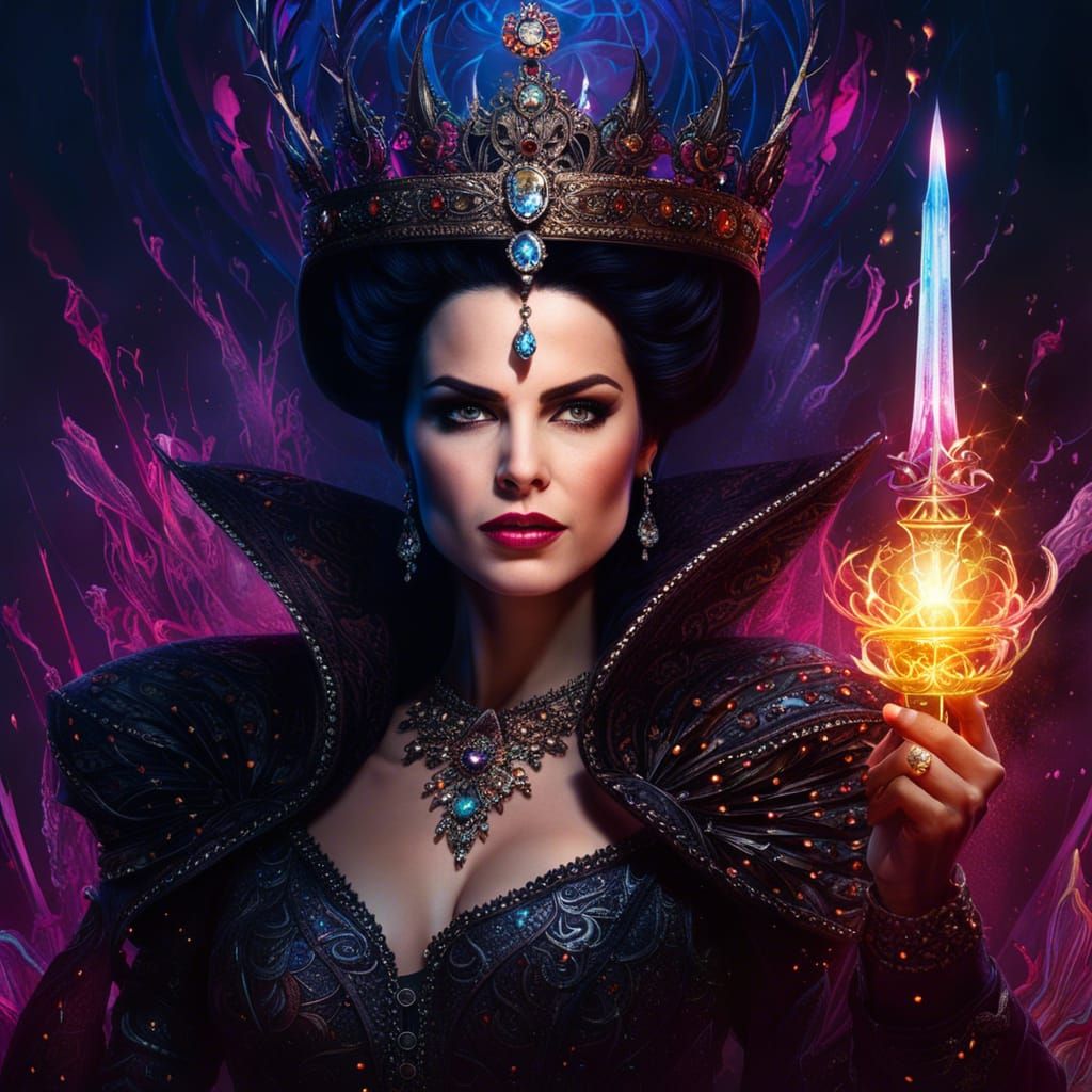 Lana Parrilla as the Evil Queen Portrait