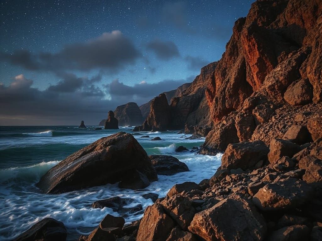 Whimsical Portrait of a Luminous Goddess