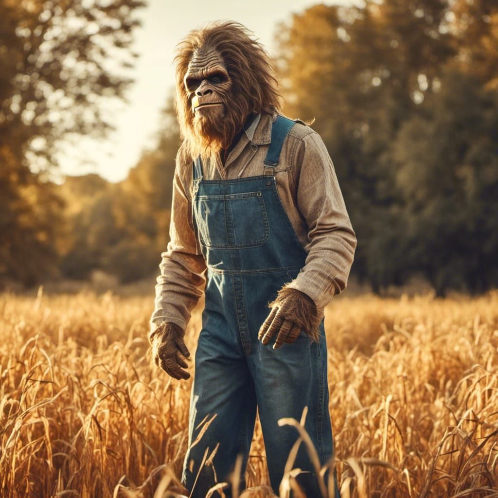 Woman in Overalls: High-End Fashion Photography