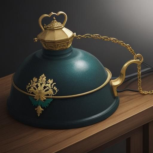 Nostalgic Portrait of Professor's Study with Book