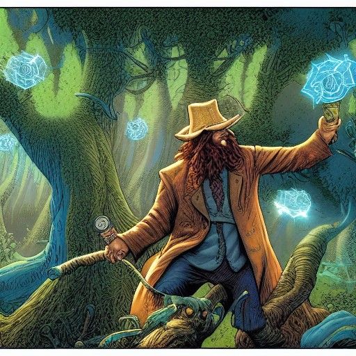 Tom Bombadil in Modern Comic Book Art