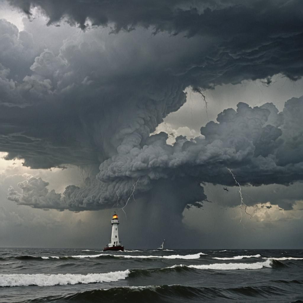 The Perfect Storm at Sea