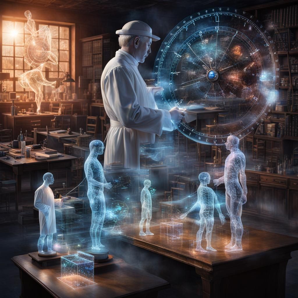 Holographic Time Ghosts in Physics Laboratory