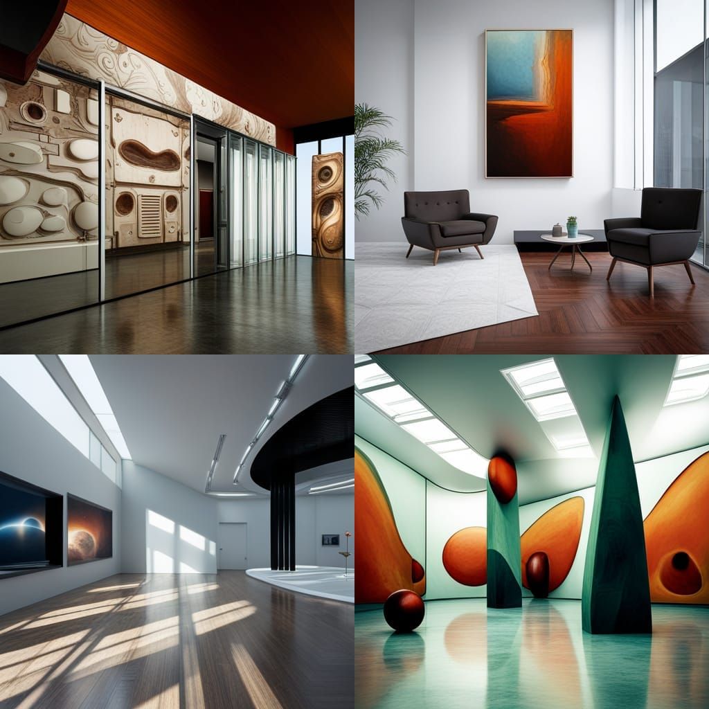 Retro Sci-Fi Alien Artifact Museum