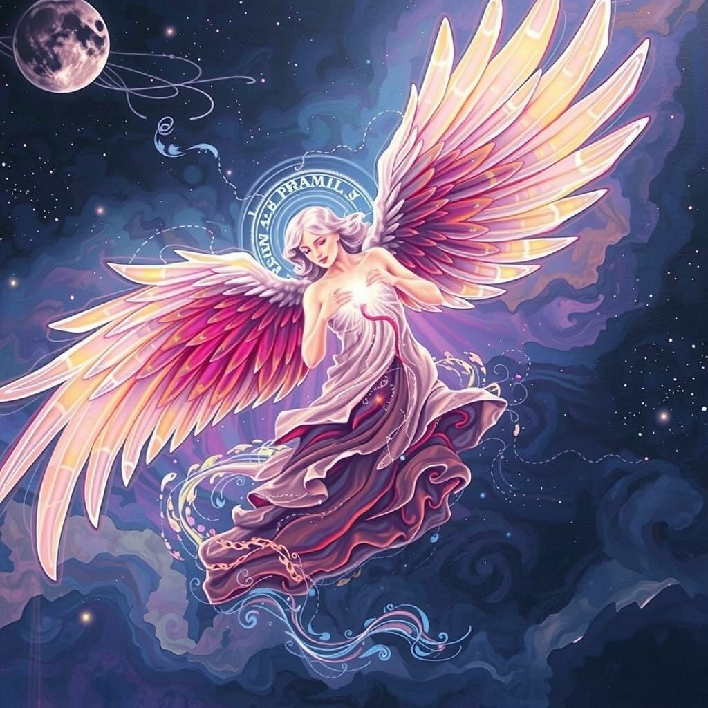Angel Energy Transcends Reality in Surreal Dali-Inspired Art