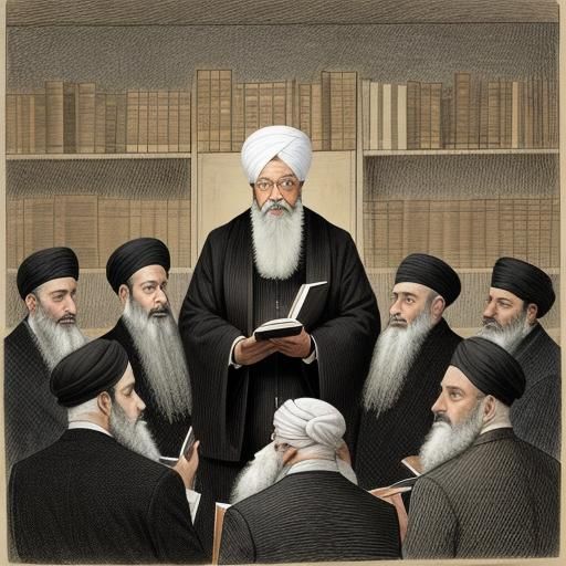 Rabbi Among Disciples