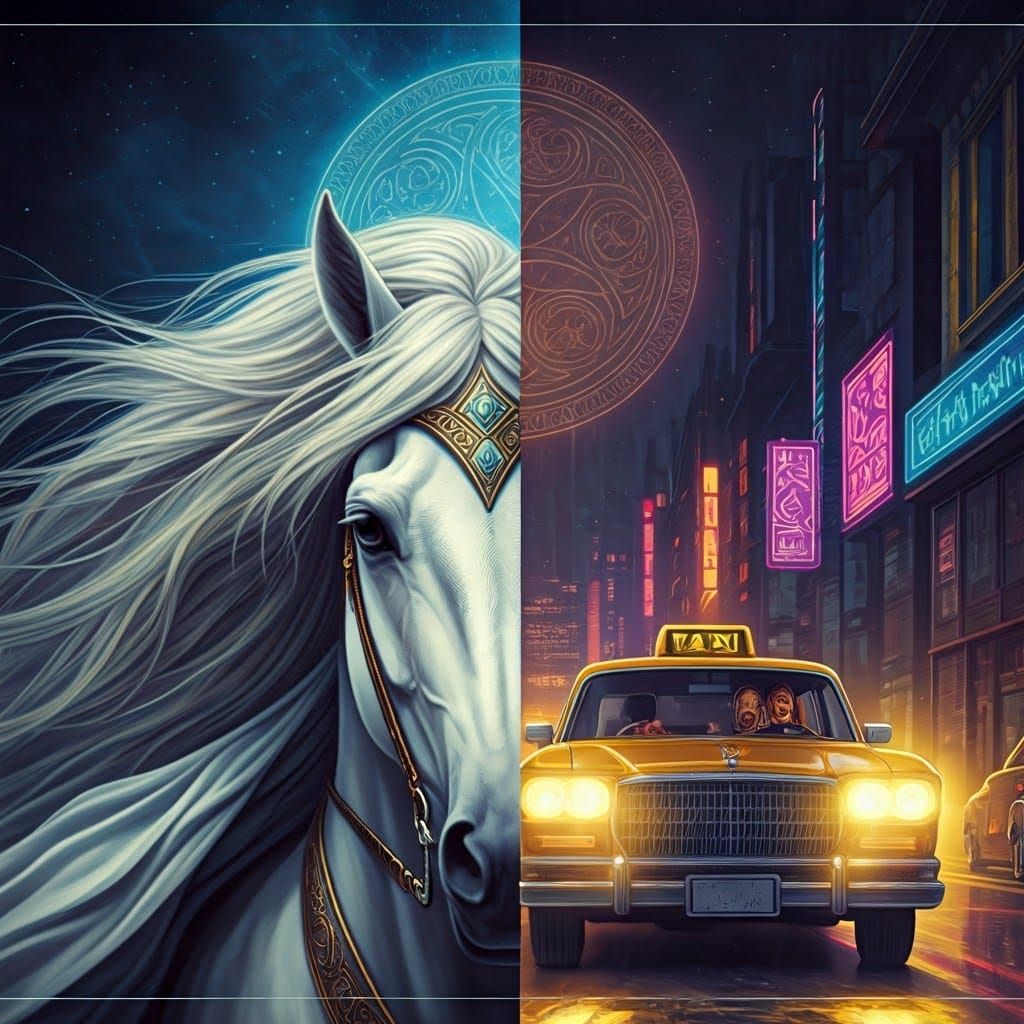 Mystical Goddess Meets Urban Banshee in a Clash of Eras