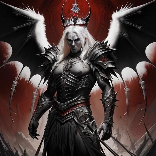 Vampire Prayer: Dark Fantasy Horror Art