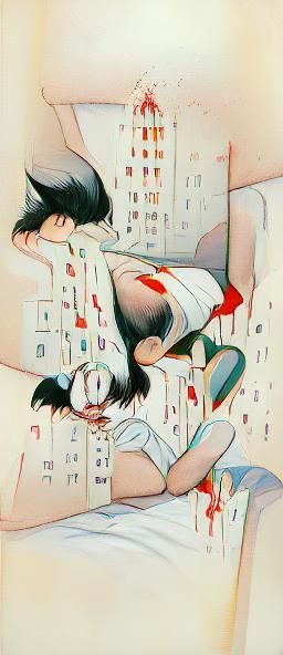 Manga Character in Osamu Tezuka Style
