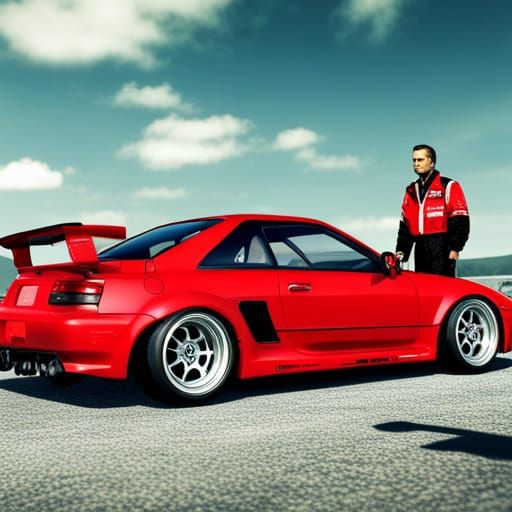 Toyota MR2 GT-S with Kei Office Kit