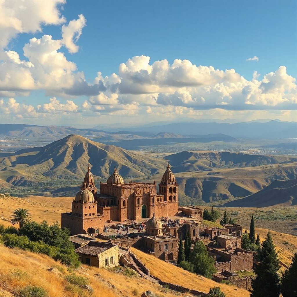 King Lalibela's New Jerusalem: Digital Rendering