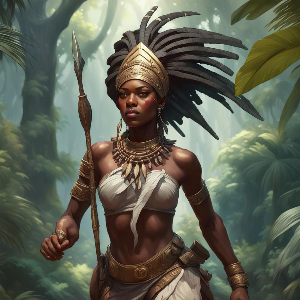 Nigerian Warrior Princess