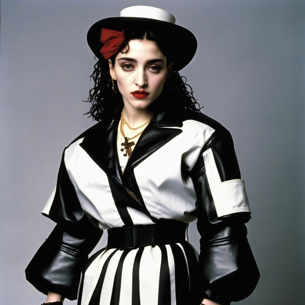 Madonna Ciccone as in Nothing Really Matters Video