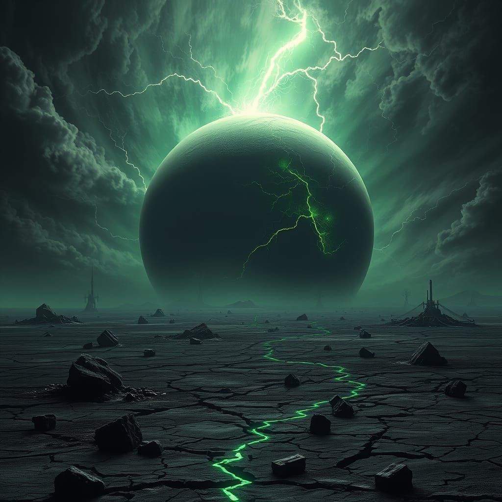 Eternal Twilight Planet in Deep Core Landscape