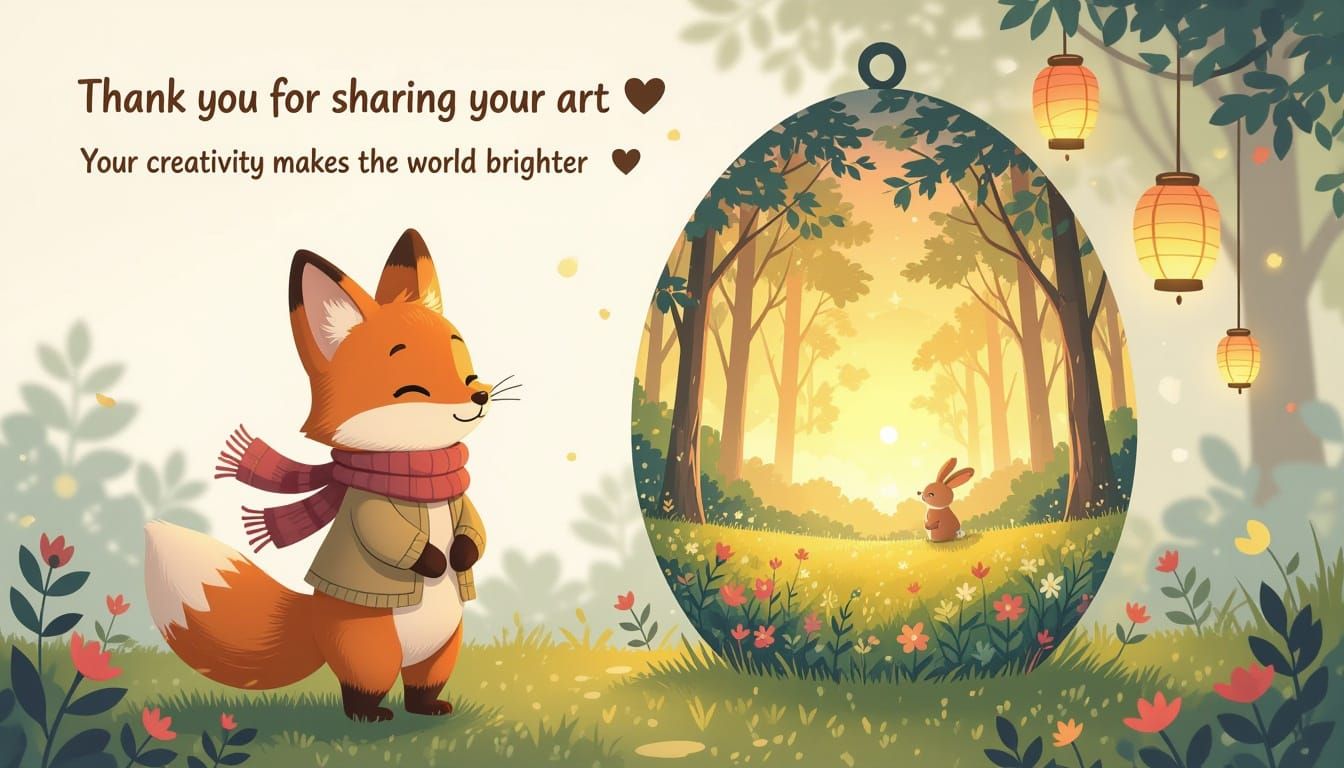 Anthropomorphic Creature in Soft Painterly Double Exposure