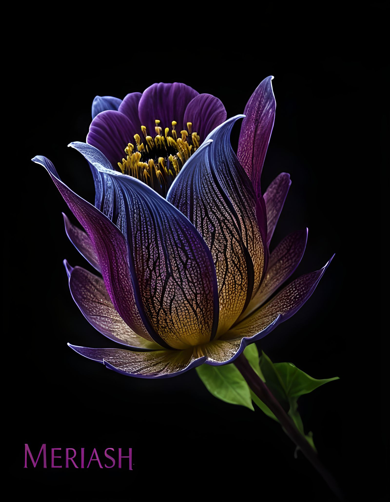 Otherworldly Flower Macro: A Glimpse of the Afterlife