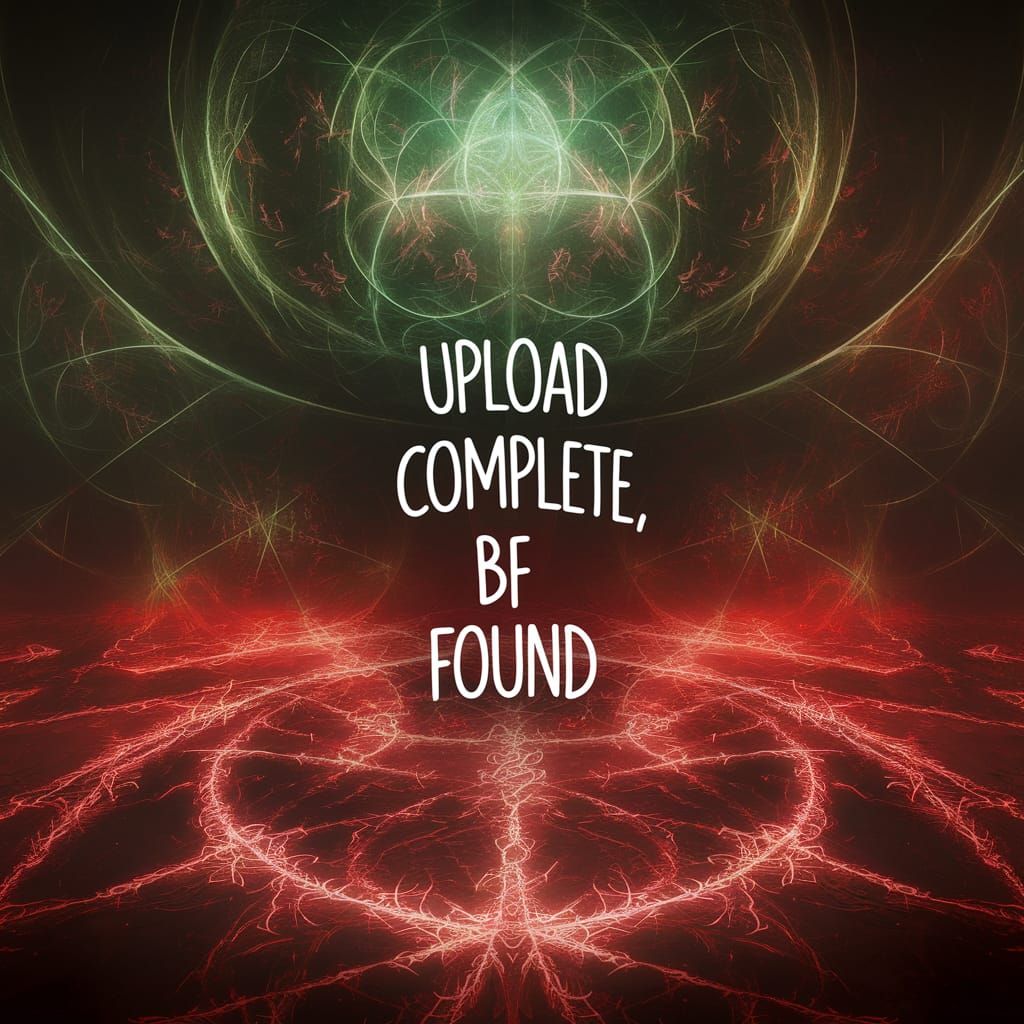 Fractals in Neon Techno Mysticism