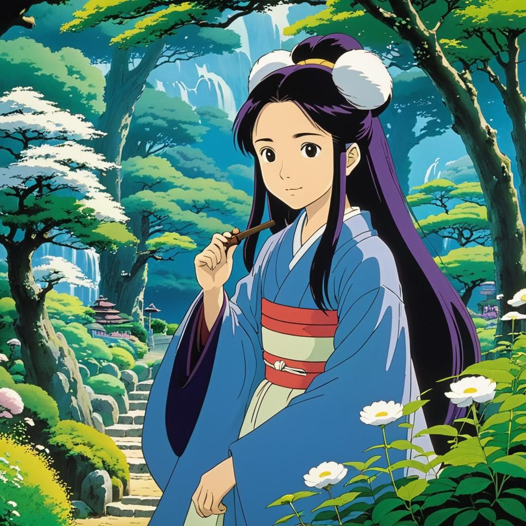 Princess Murasaki in Ghibli Style Park