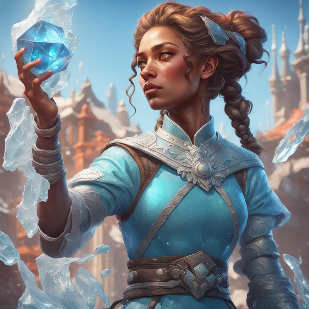 Hyperdetailed Portrait of Ice Spice by Greg Rutkowski
