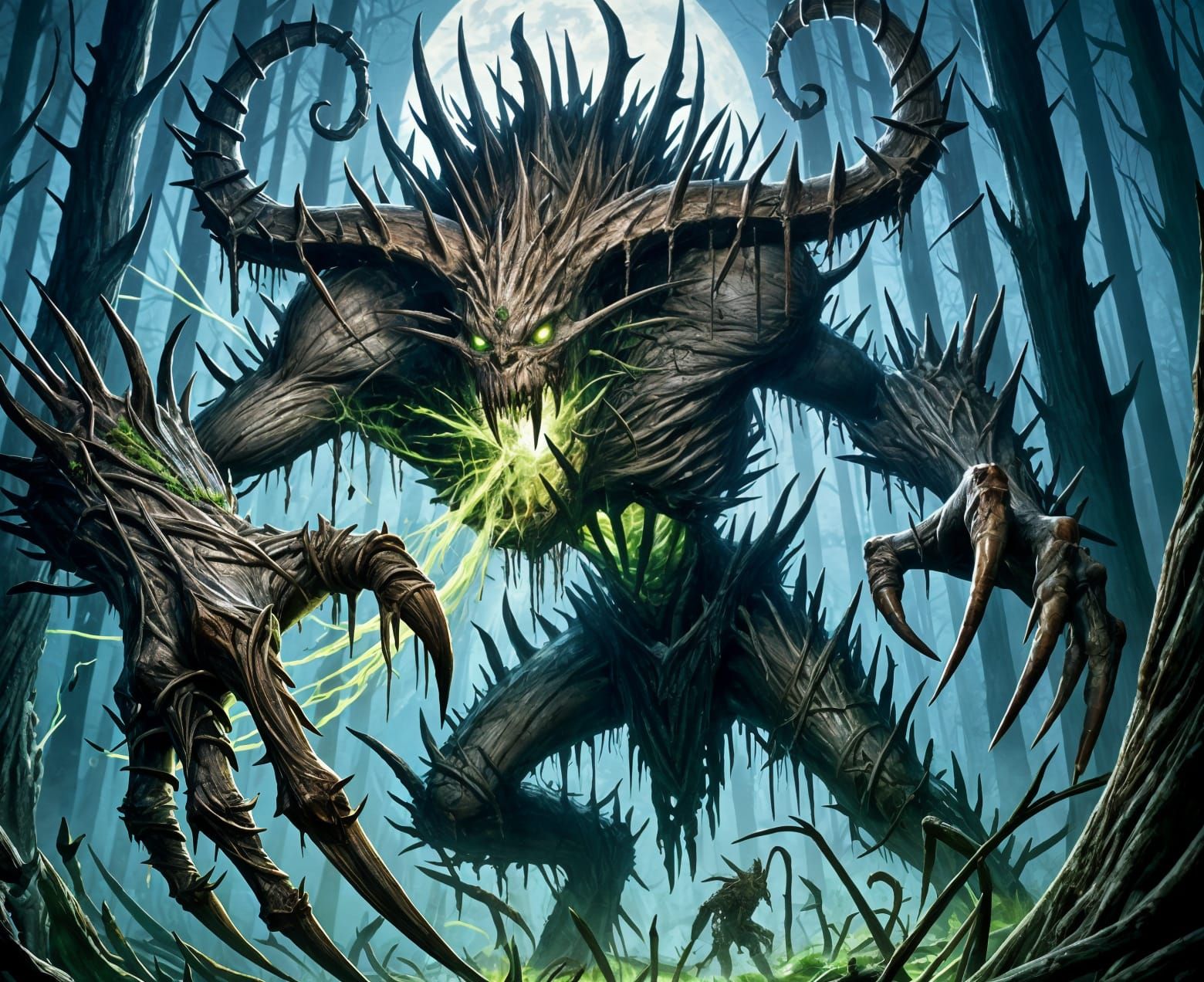 Fang Golem: Monster of the Tainted Forest