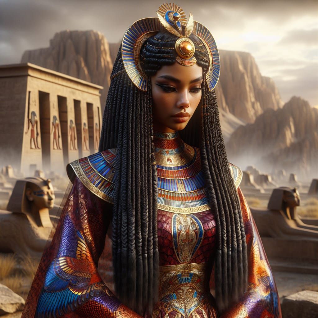 Egyptian Goddess Meretseger in Ancient Theban Necropolis