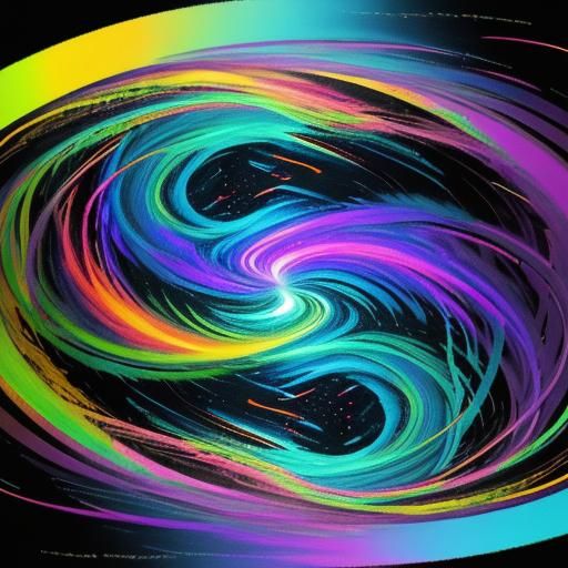 Vibrant Geometrics in a Digital Maximalism River