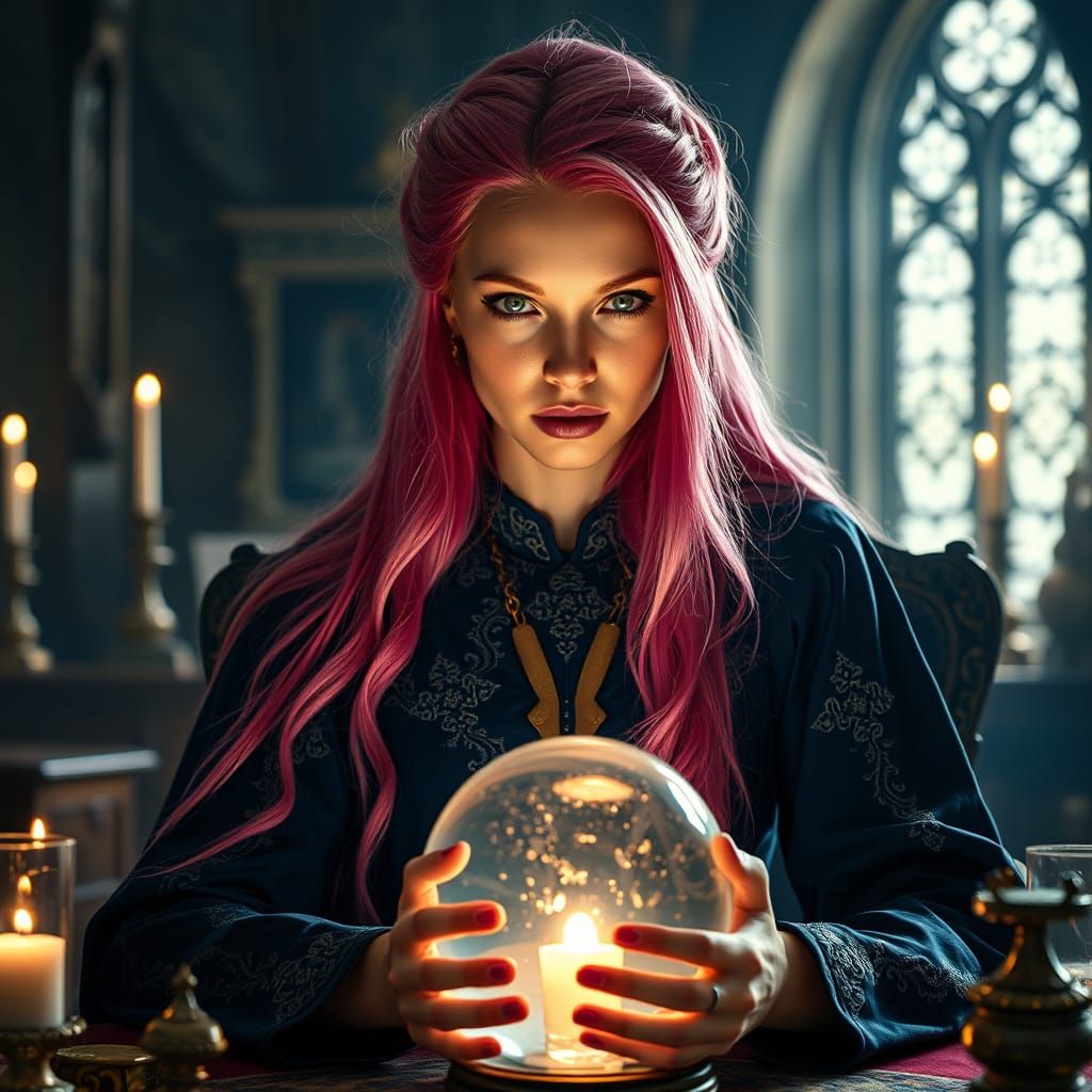 Regal Mystic in Castle Office, Divining the Future in Cinema...