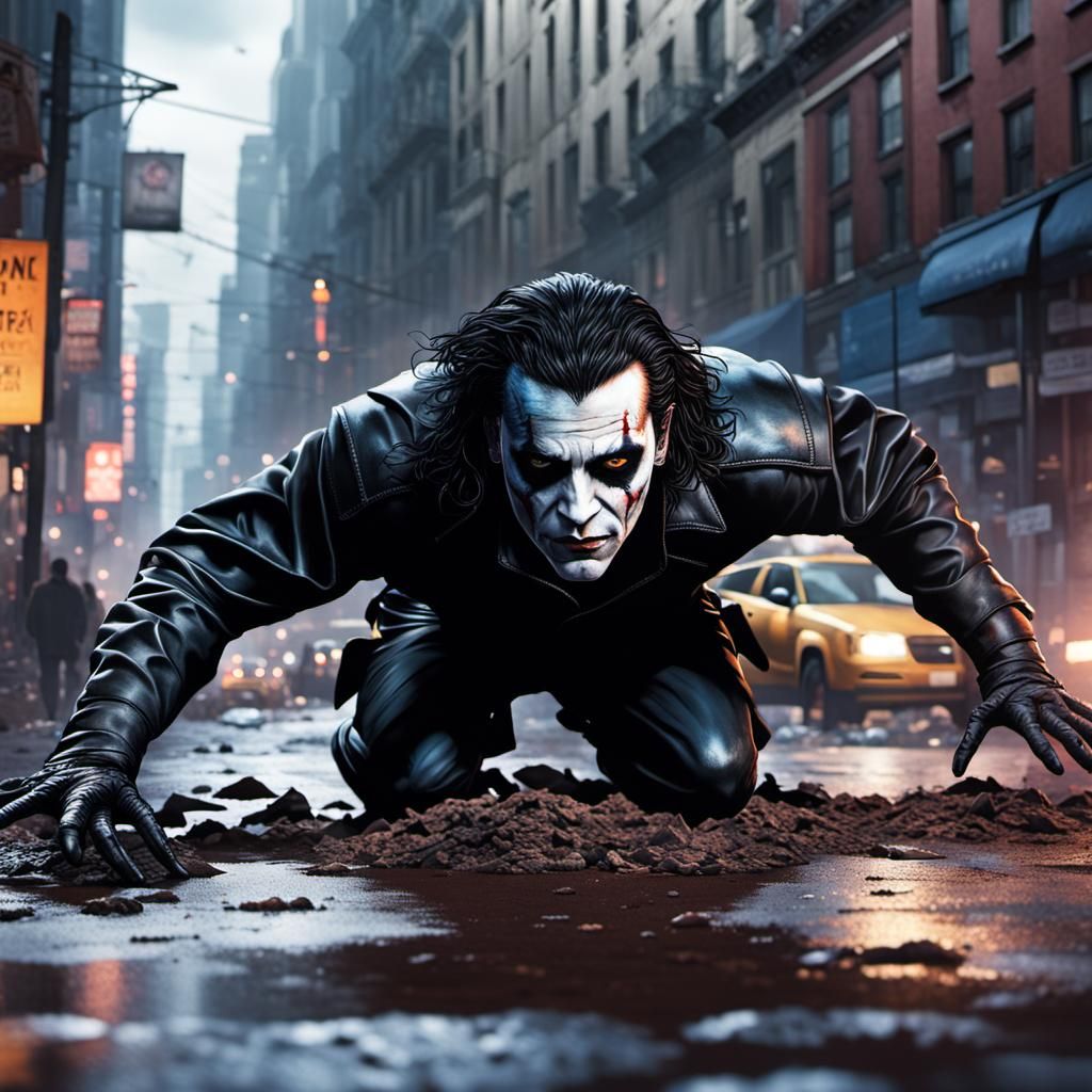 Eric Draven's Transformation: The Crow Emerges