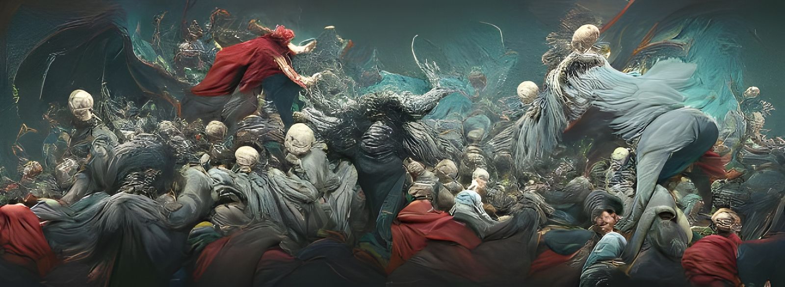 Madness Illustration in Gustave Doré Style
