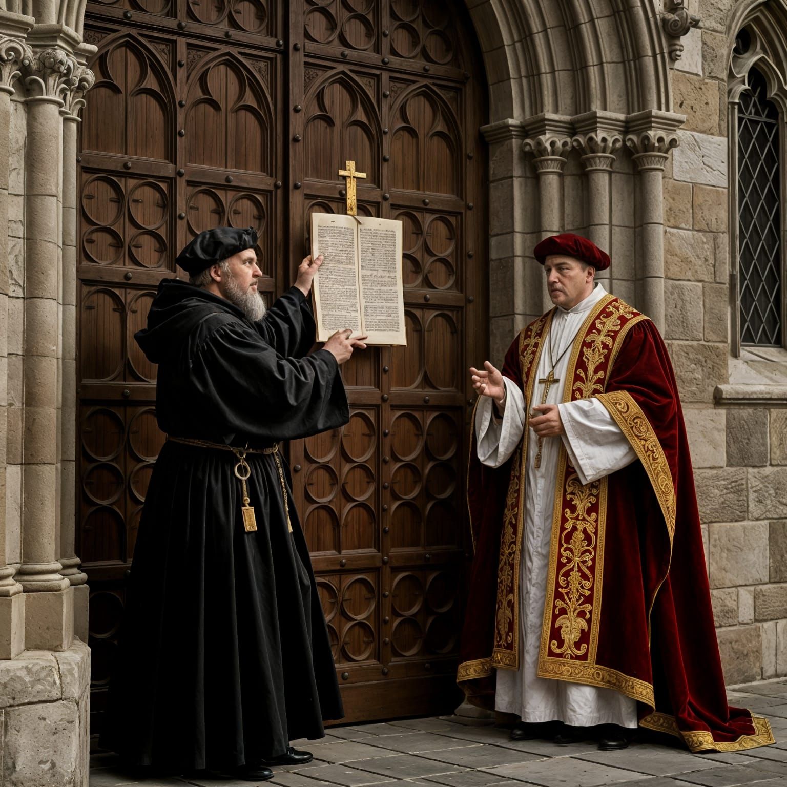 Luther's Theses: A Historic Confrontation