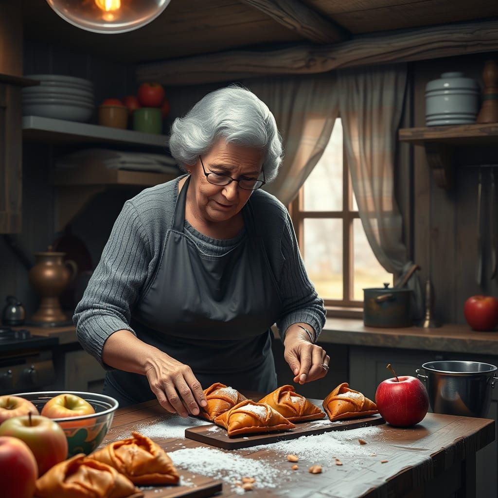 Grandma's Magical Apple Turnover Wonderland