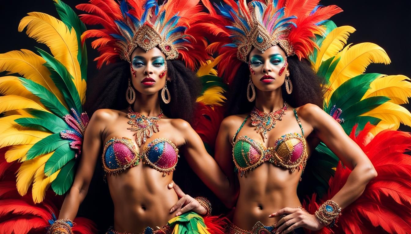 Brazilian Carnival: Extravagant Samba Couture