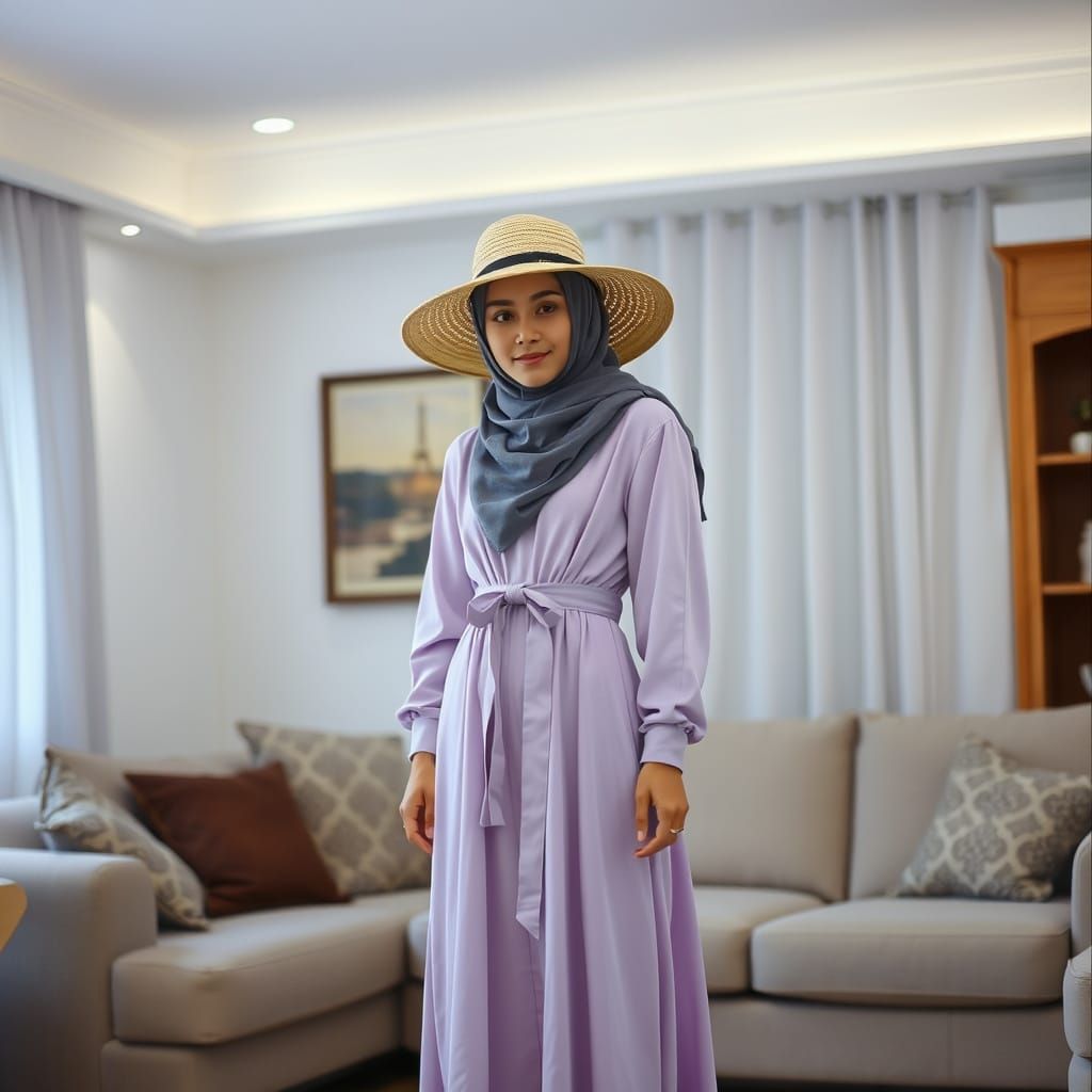 Young Man Embracing Identity in a Cinematic Portrait