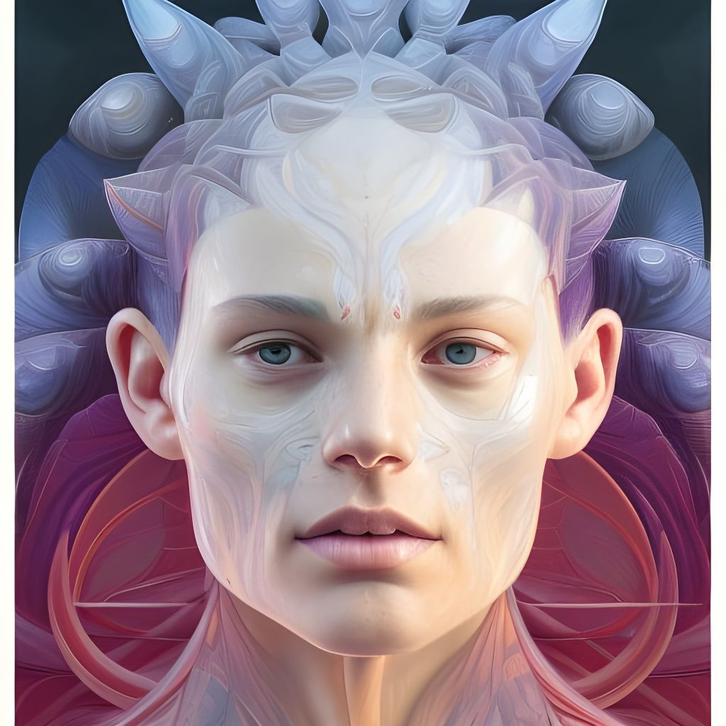 Detailed Portrait with Dynamic Lighting