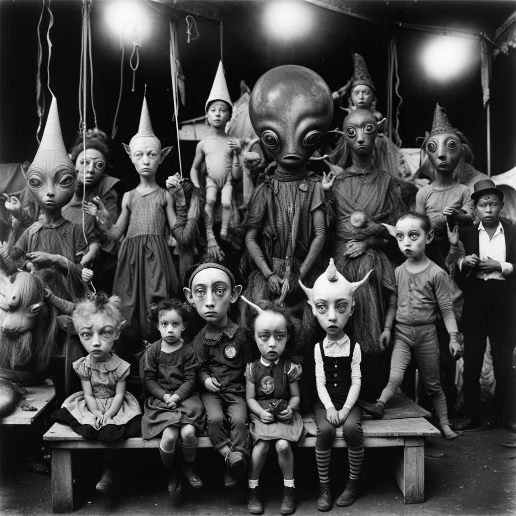 Alien Technology at a Dark Carnival