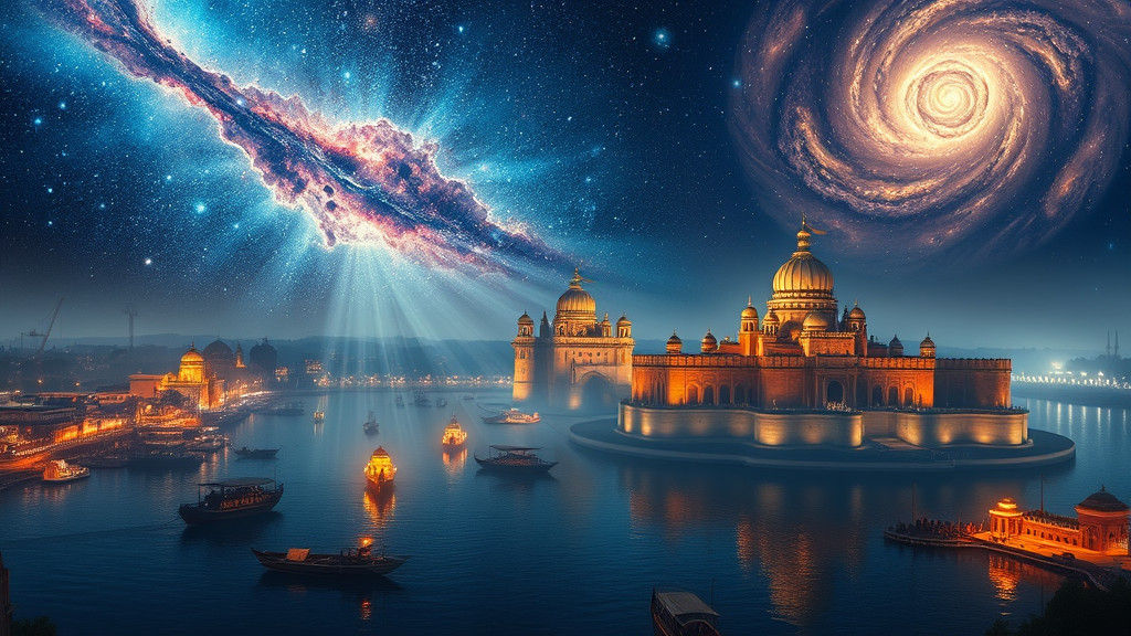 Mystical Prayagraj: Earth's Center in Celestial Wonder