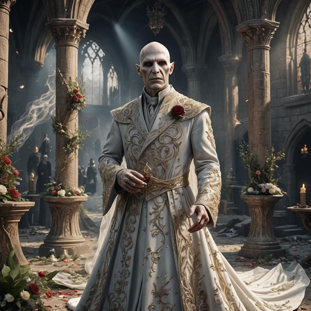 Lord Voldemort's wedding... in some parallel universe 💍🐍
