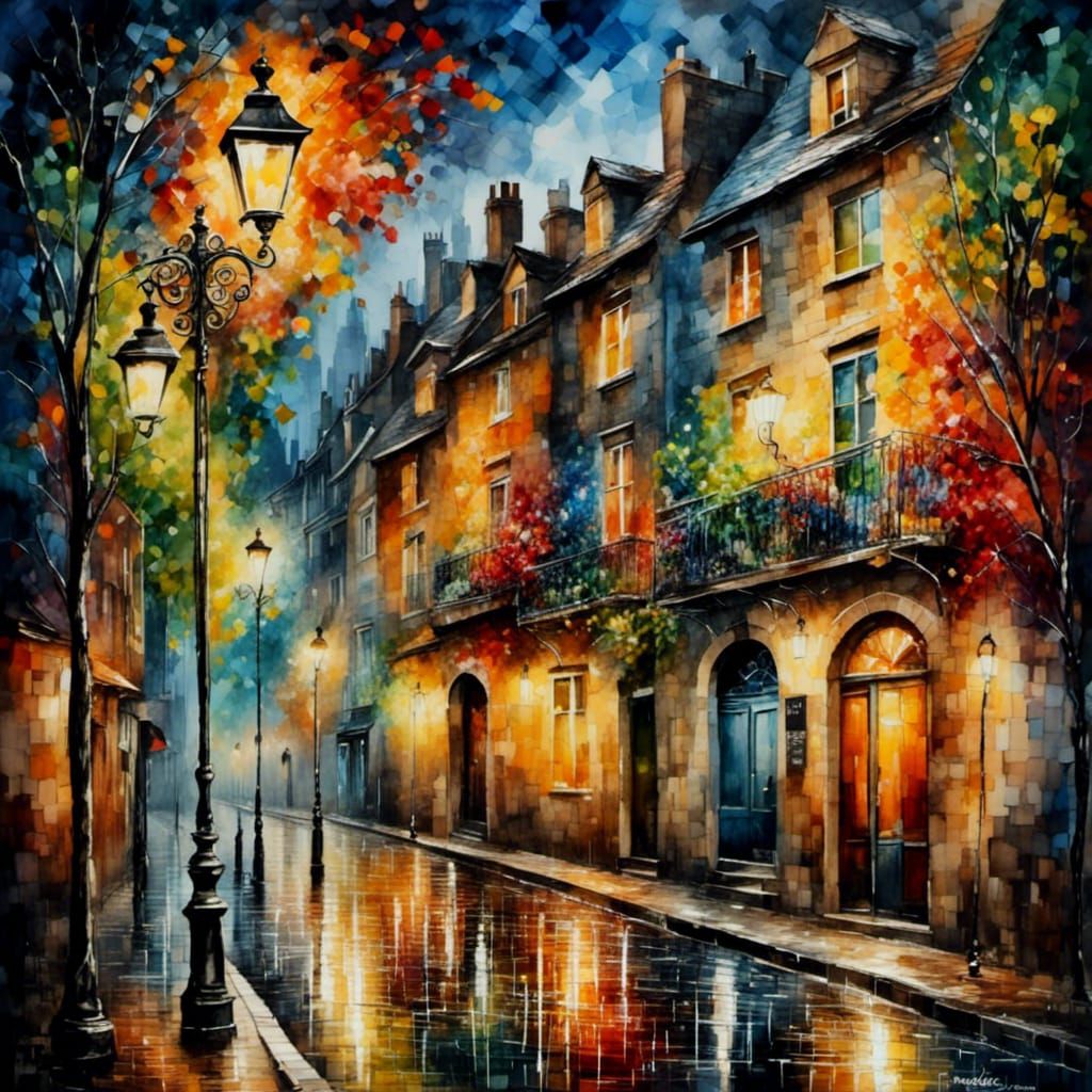 It's always raining  here