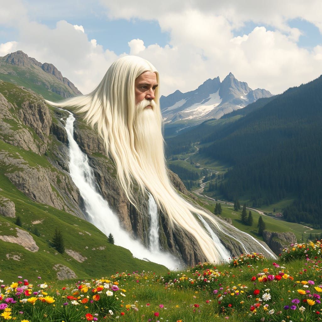 Ancient Dacian Sage Confronts the Plain