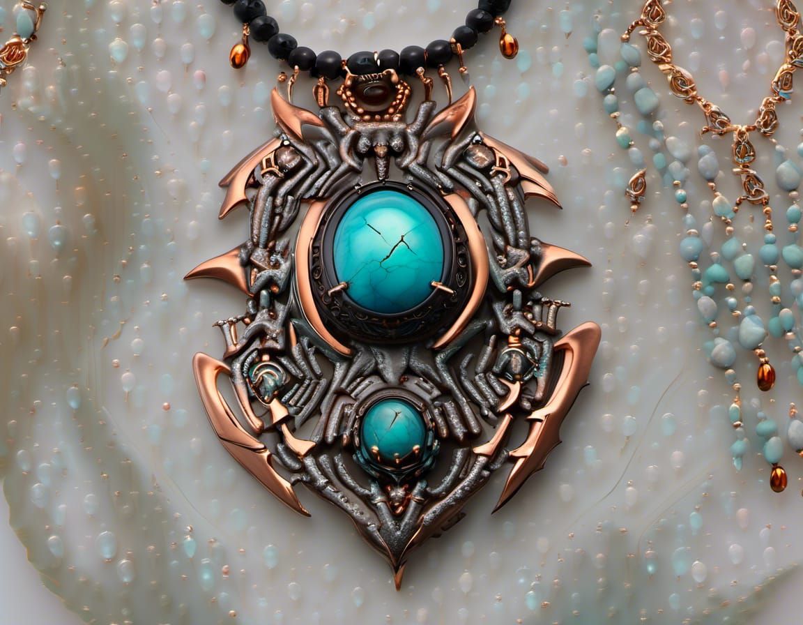 Glowing Runes and Onyx Bison: Hyperrealistic Fantasy