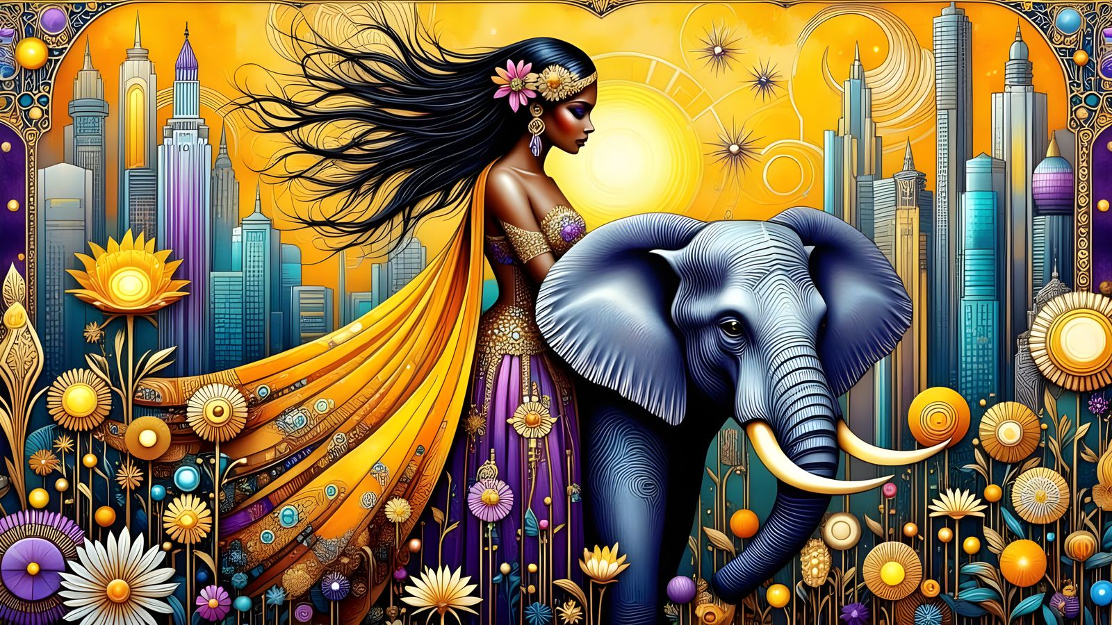 Beauty and the elephant