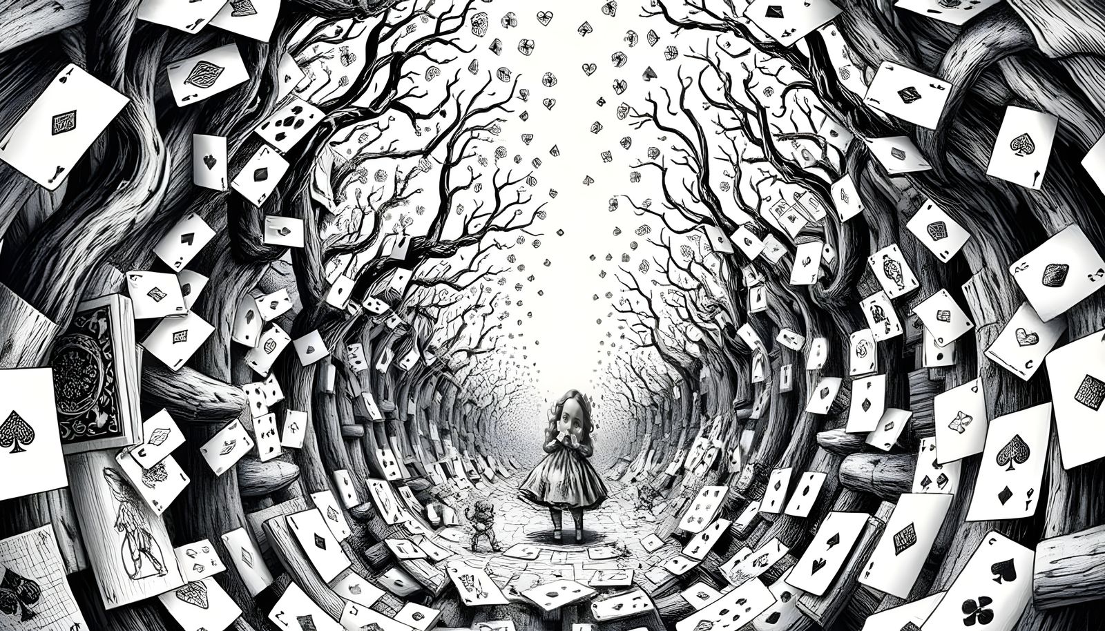 Cards were the most real thing in Alice's life