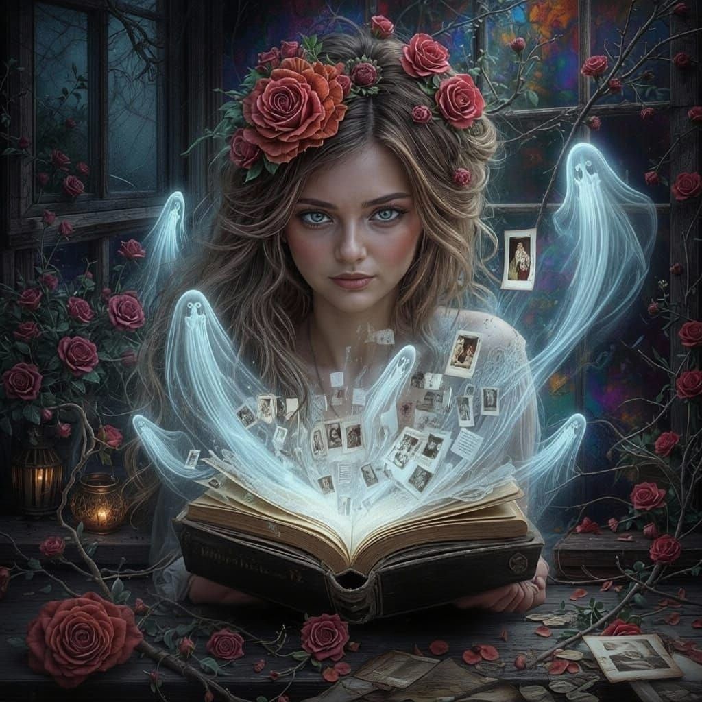 Woman Discovers Ghostly Memories in Dusty Attic